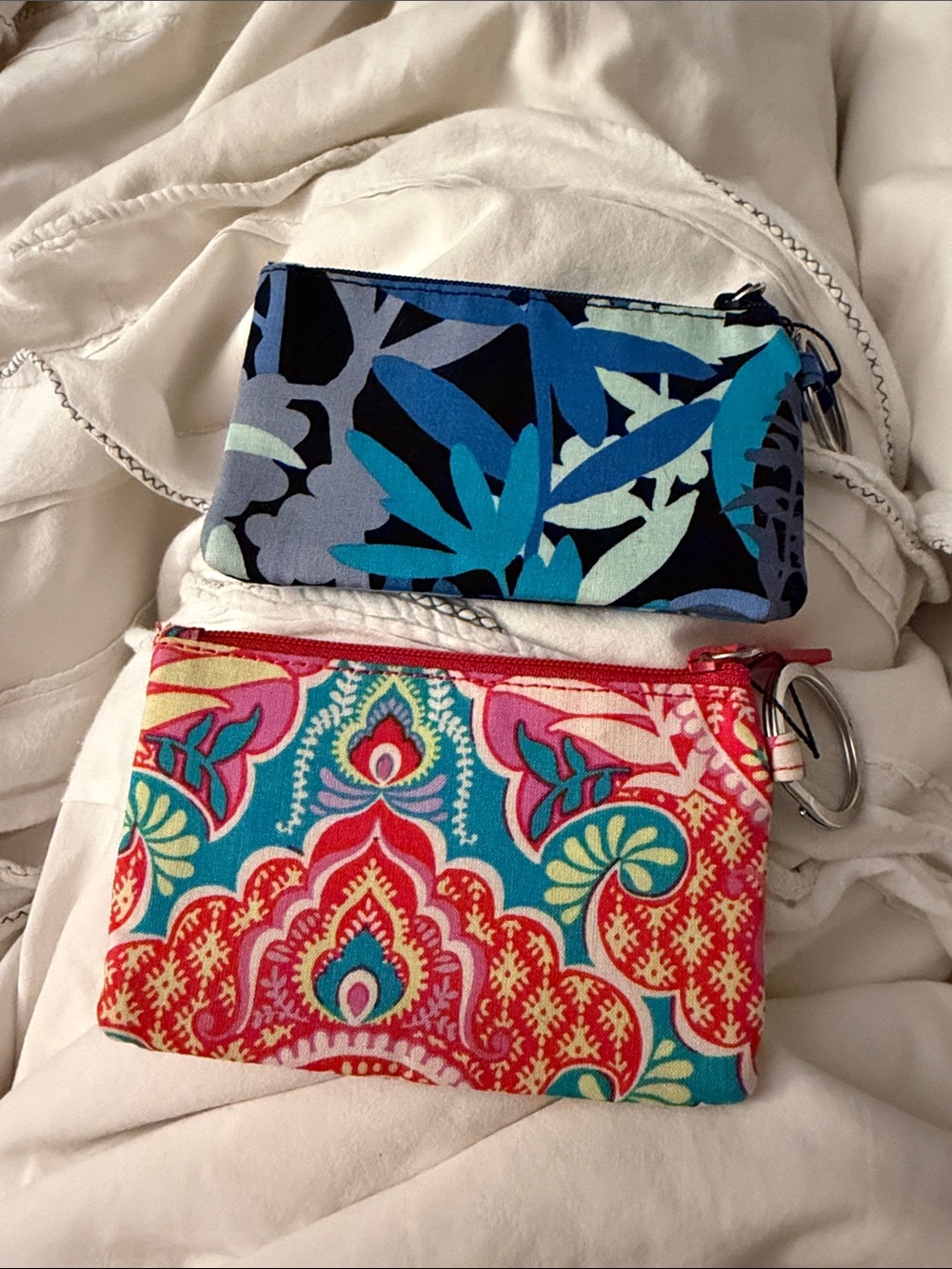 Bundle 2 NWT Vera Bradley zip ID case